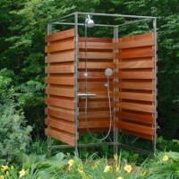 Douche de jardin DIY: caractéristiques technologiques et principales étapes de construction