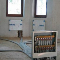 Fonctionnement du système de chauffage radial: schémas et options de câblage