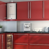 Comment cacher un geyser dans la cuisine: les meilleures façons de déguiser + les exigences de sécurité