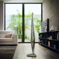 Examen de l'aspirateur balai Delonghi XLR18LM R: appareil élégant et léger pour le nettoyage express