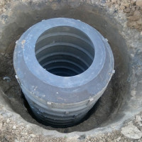 Puits en sable polymère: dispositif, avantages et inconvénients, règles d'installation