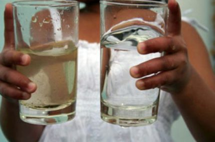 Analyse visuelle de l'eau de puits