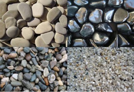 Materials for the bottom filter