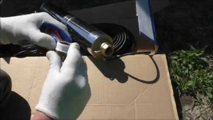 Pompe submersible bien