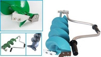 Machado de gelo russo como broca para perfuração de poços Aplicação de broca de gelo