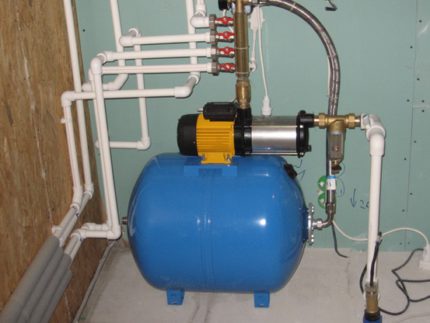 Well pumping station