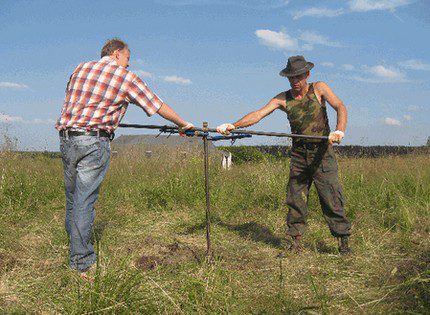 How to drill a homemade drill for a well Comfortable grip