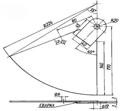 How to make a well cleaning tool Sidewall drawing