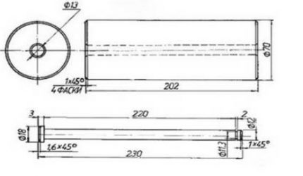 Schemes for the manufacture of cleaning devices in the well Roller and roller finger