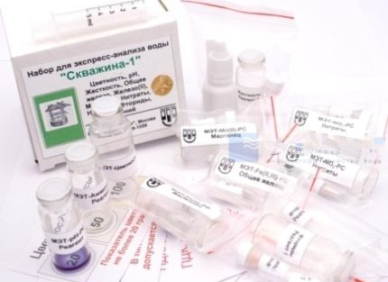 Analyse de l'eau de puits