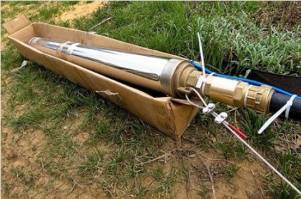 Dispositivos para montagem e conexão da bomba Vometomet