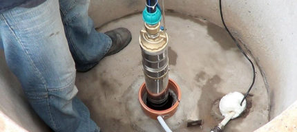 Pompe de profondeur d'immersion