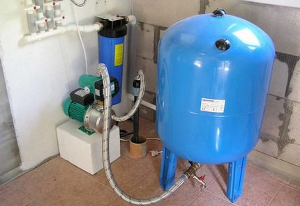 Installation d'une station de pompage