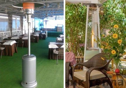 Nortec Gasheizungen für Cafés und Sommerhäuser Gasheizungen Nortec