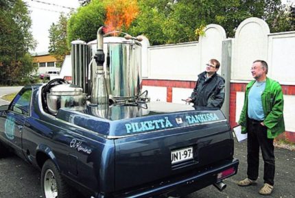 Générateur de gaz en bois pour voiture Générateur de gaz