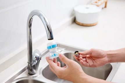 Aérateur pour économiser l'eau