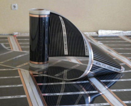 Film de carbone pour chauffage IR Film de carbone