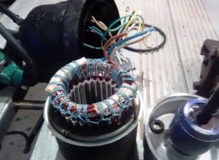 Réparation de câble de pompe