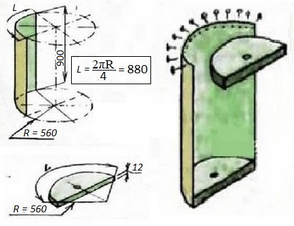 Conception de lame différente
