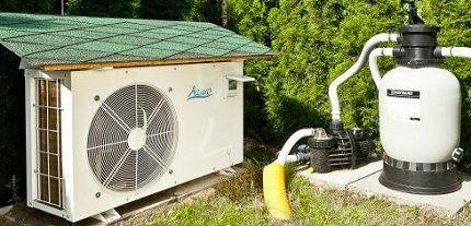 Option pompe à chaleur piscine Pompe à chaleur azuro