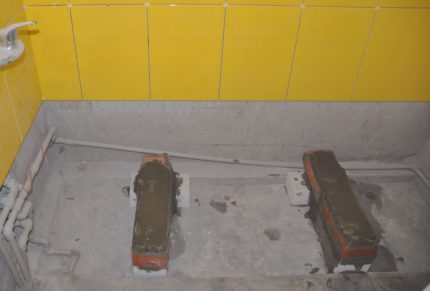 Distance entre les supports