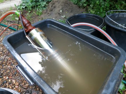 Vérification de la pompe Aquarius