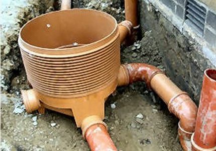 Option d'agencement de puits