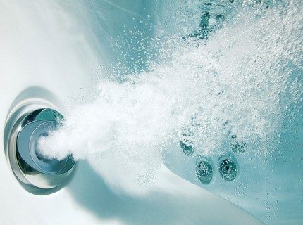 Niveau d'eau par rapport aux buses