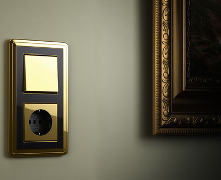 Prises design à l'intérieur Idées de design pour le point de vente