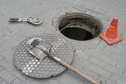 Type de trou d'homme desservi Réparation dans le puits