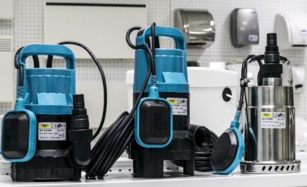 Pompes à eaux usées