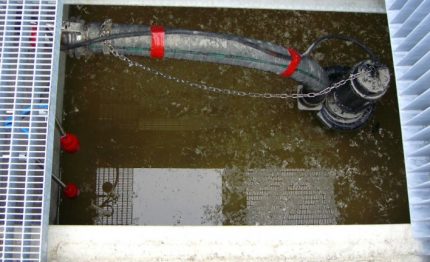 Pompe semi-submersible