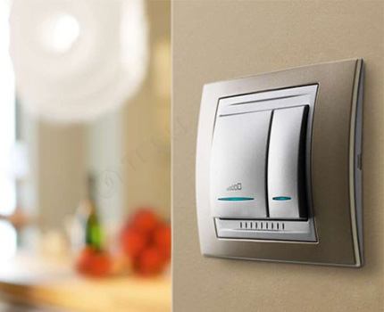 How to connect a switch with two keys Two-gang switch