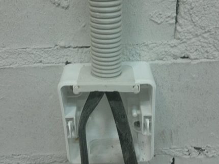 Connexion ondulation