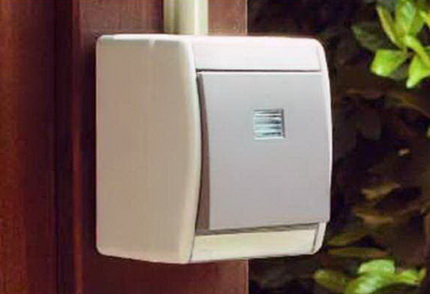 Installation d'un commutateur aérien