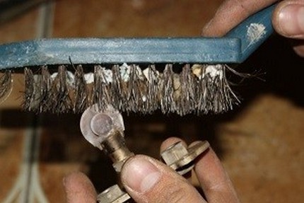 Élimination du tartre du brûleur