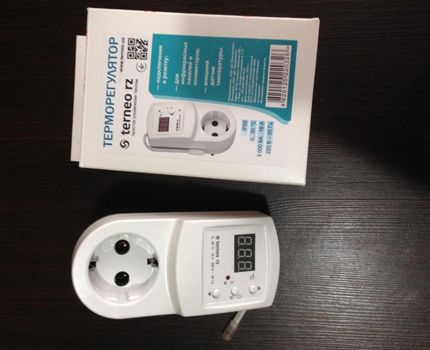 Mode d'emploi du thermostat dans la sortie Instruction du thermostat