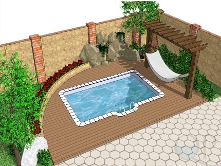 Installations de baignade classiques