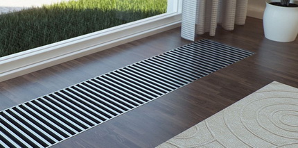 Electric heating of a private house