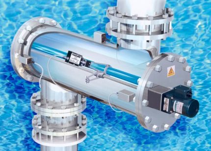 Filtre UV pour le traitement de l'eau de piscine Lampe ultraviolette