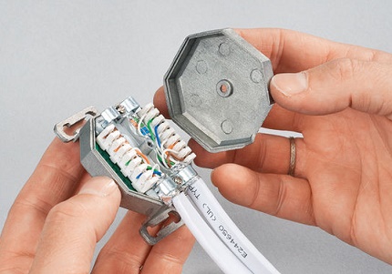 Installer une prise Internet