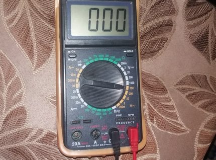 Trigger in position V ~ 750V