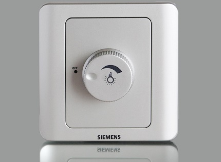 Dimmer - um novo tipo de interruptor de luz Dimmer - uma nova geração de switches