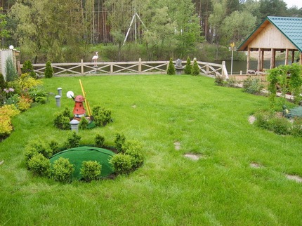 Arrangement of a cesspool on a summer cottage Pit refinement option