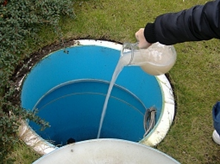 Preparation for the treatment of sewage in a plastic cesspool The use of biological products for wastewater