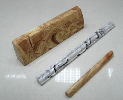 Board.ra for laying on a bathtub made of natural stone Stone corner