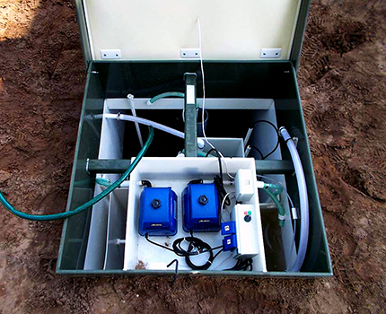 Comment est la fosse septique Topas Fosse septique de travail TOPAS