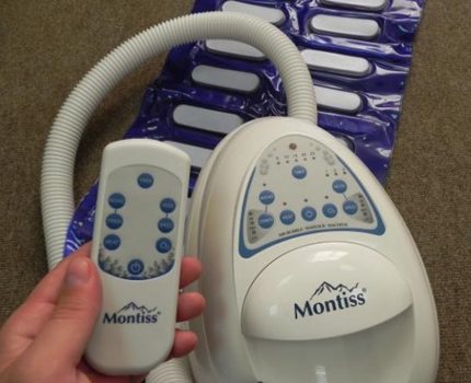 An alternative to a whirlpool during repair Hydromassage mat