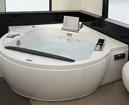 What form of hydromassage bathtub is better to choose Round hot tub