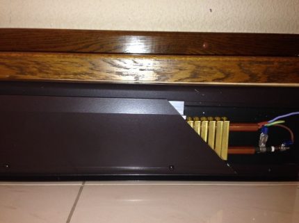 Température de plinthe